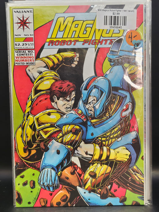 #30 Magnus Robot Fighter (1991 Valiant)