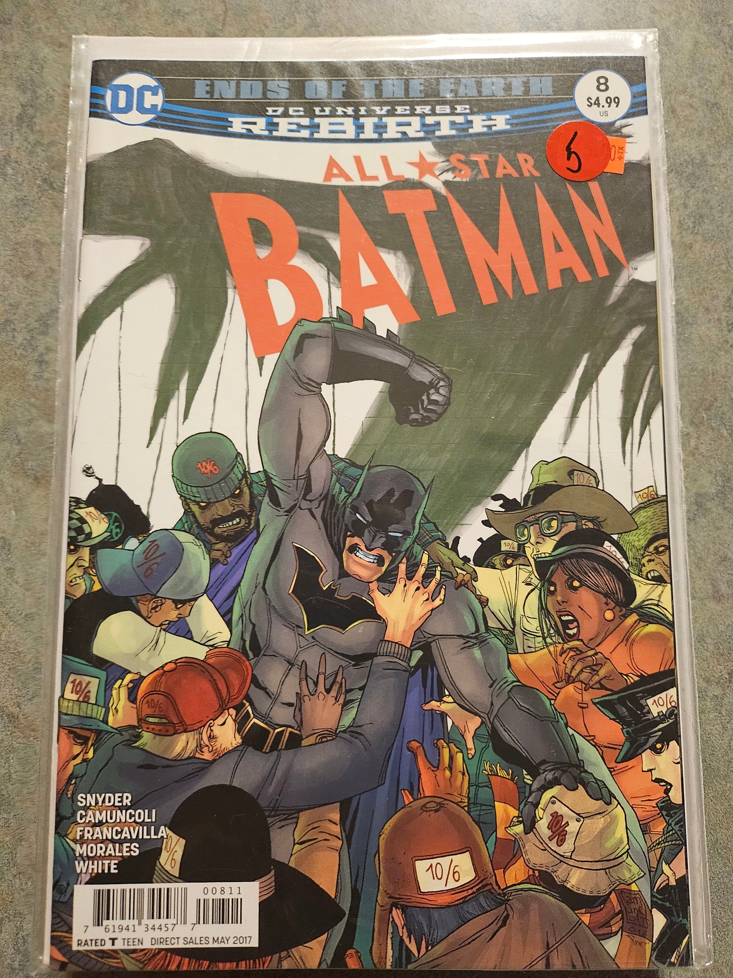 All Star Batman – DC Comics – (2016–2017) – Volume 1 – Limited Series – #8 - Cover A