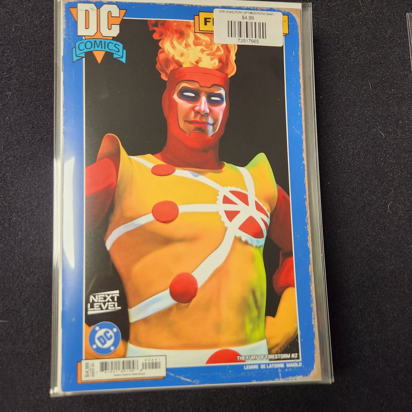 #2D (Mark) FURY OF FIRESTORM (MARK SPEARS CARD STOCK VAR OF 6)