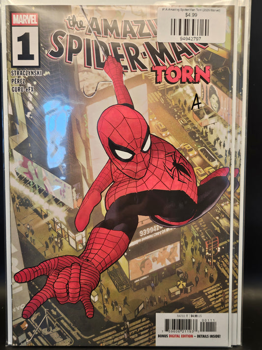 #1A Amazing Spider-Man Torn (2025 Marvel)