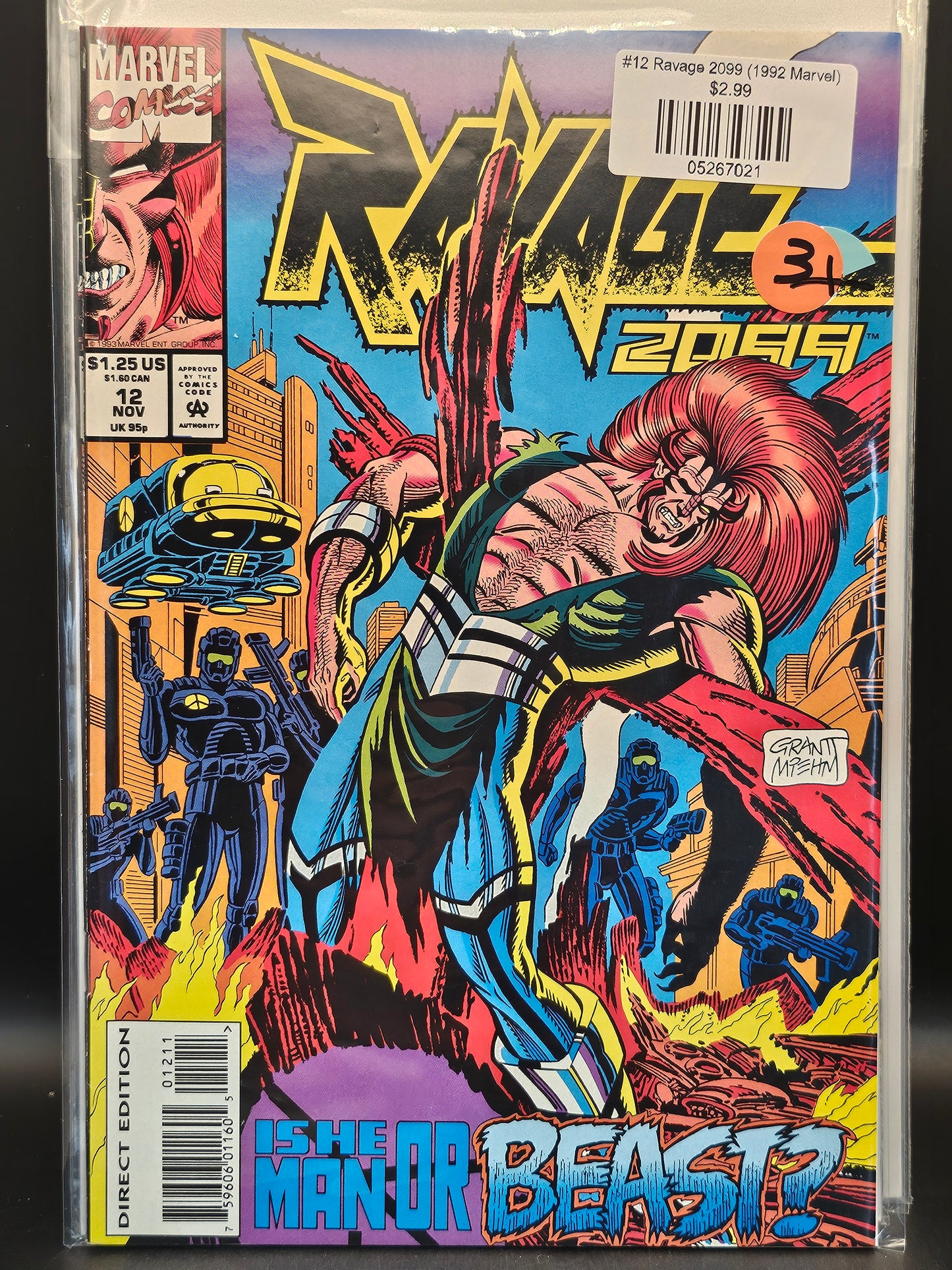 #12 Ravage 2099 (1992 Marvel)