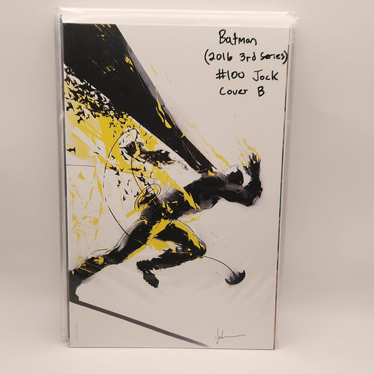 #100 Jock Cover B - Batman (2016 3rd Series)