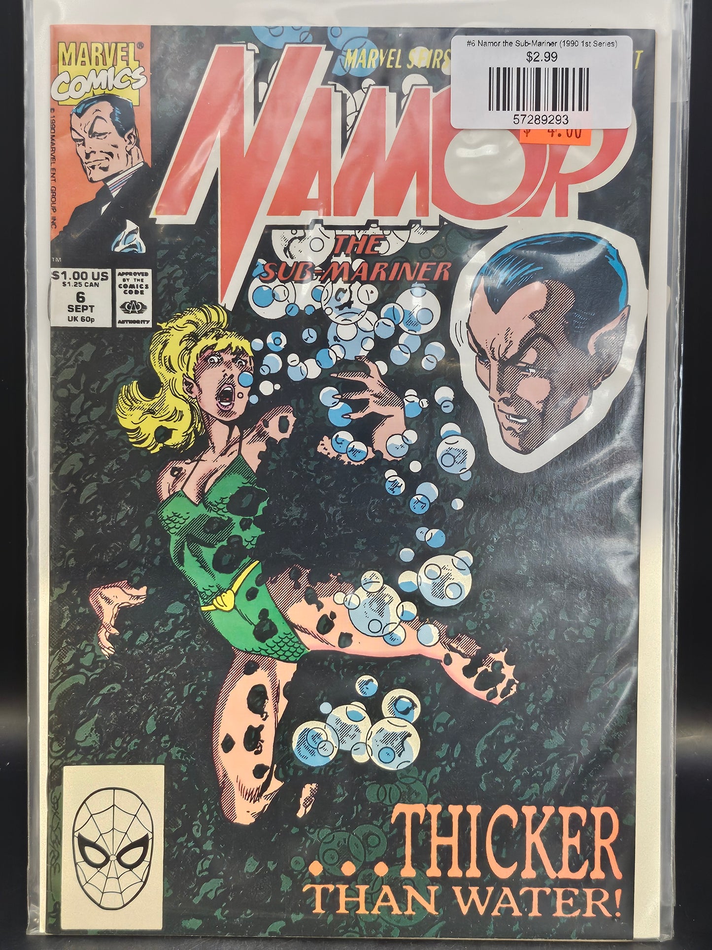 #6 Namor the Sub-Mariner (1990 1st Series)