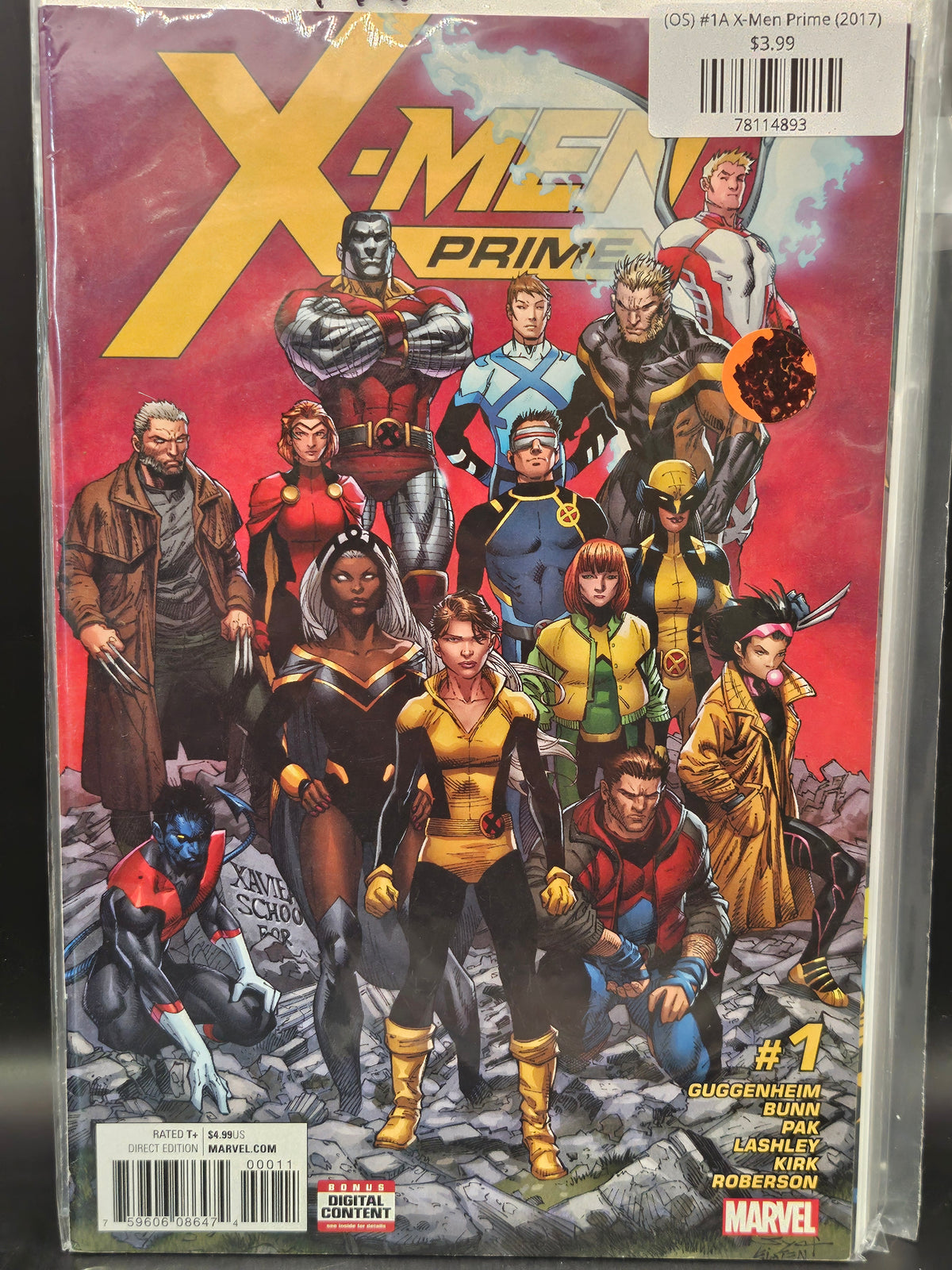 (OS) #1A X-Men Prime (2017)