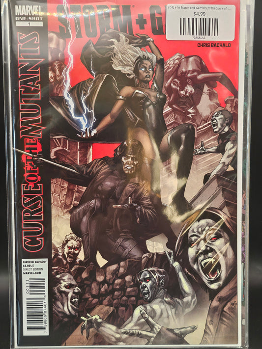(OS) #1A Storm and Gambit (2010) Curse of the Mutants