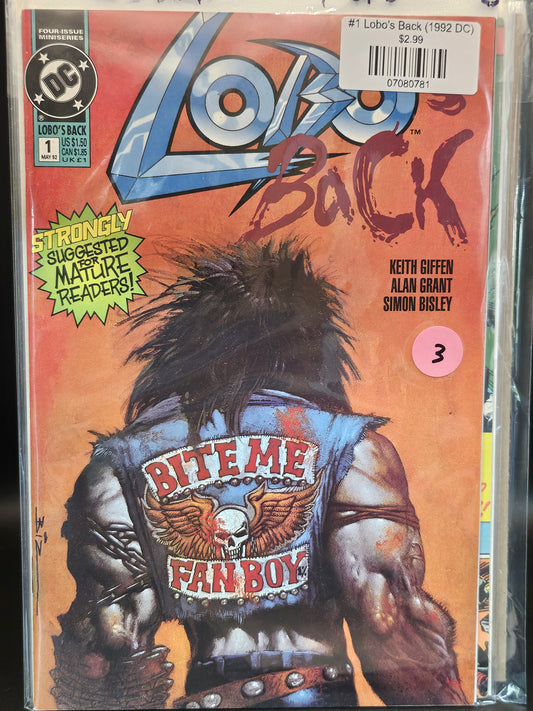 #1 Lobo's Back (1992 DC)