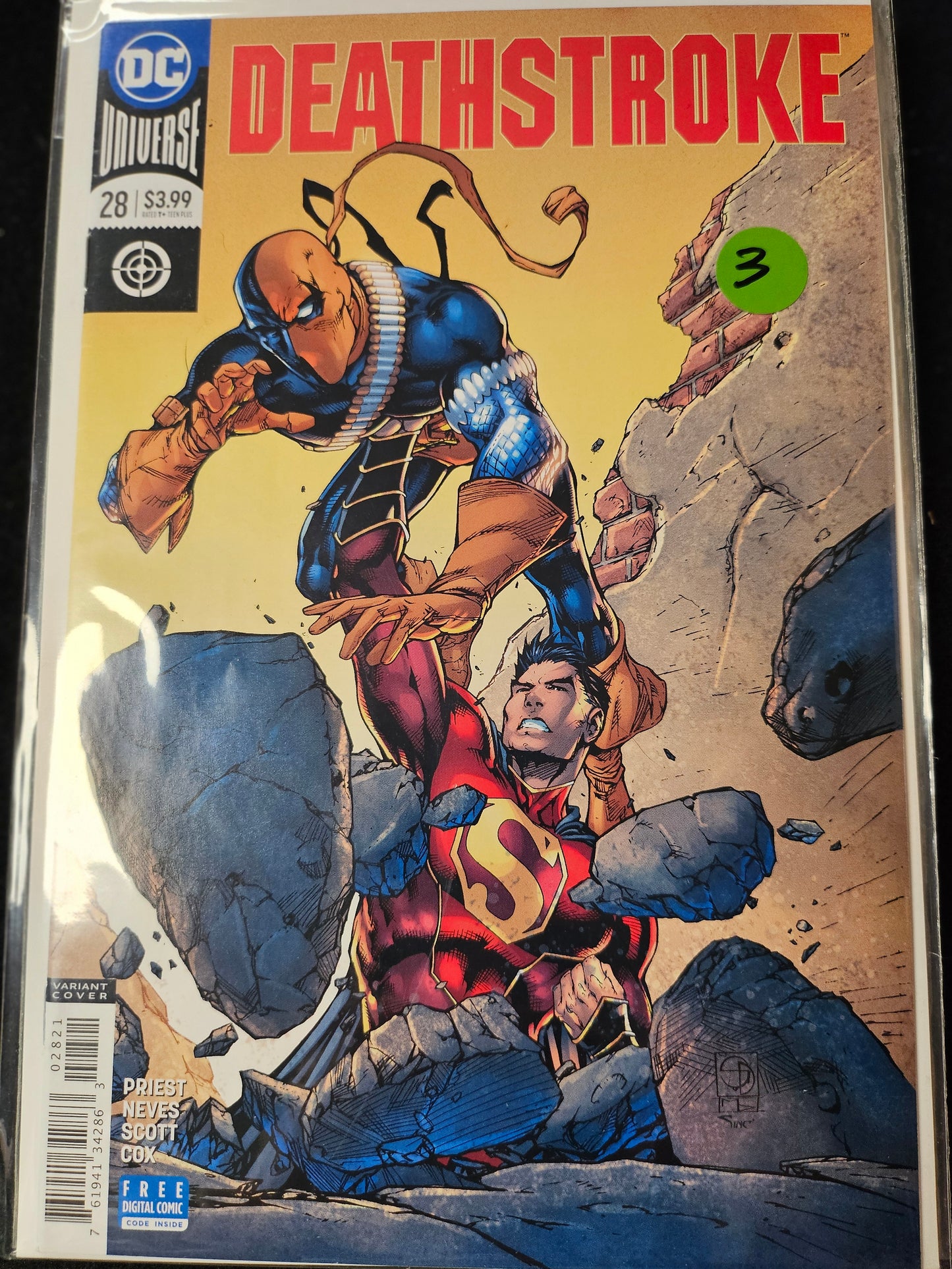 113.118 - Deathstroke - #28 -2016-20