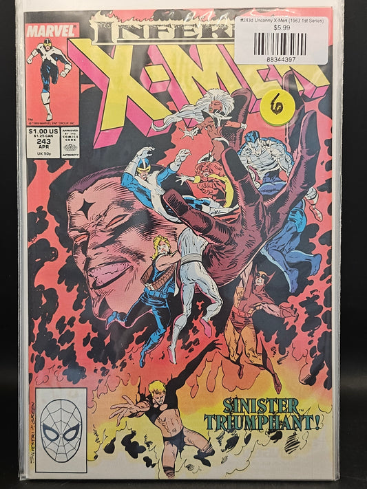 #243d Uncanny X-Men (1963 1st Series)