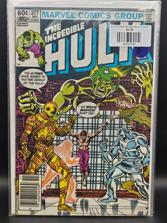 #277n Incredible Hulk (1962 Marvel 1st Series)