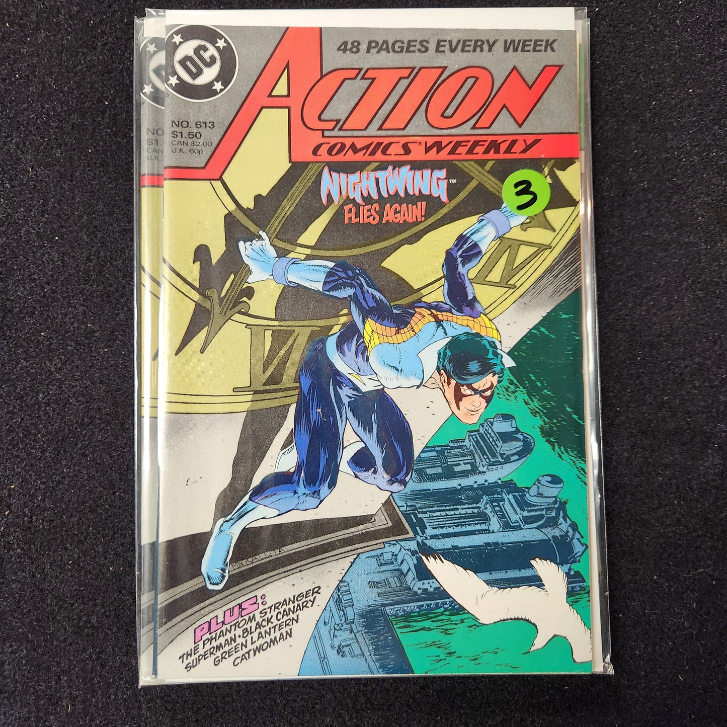 Action Comics #613 - Nightwing Flies Again (DC 1988)