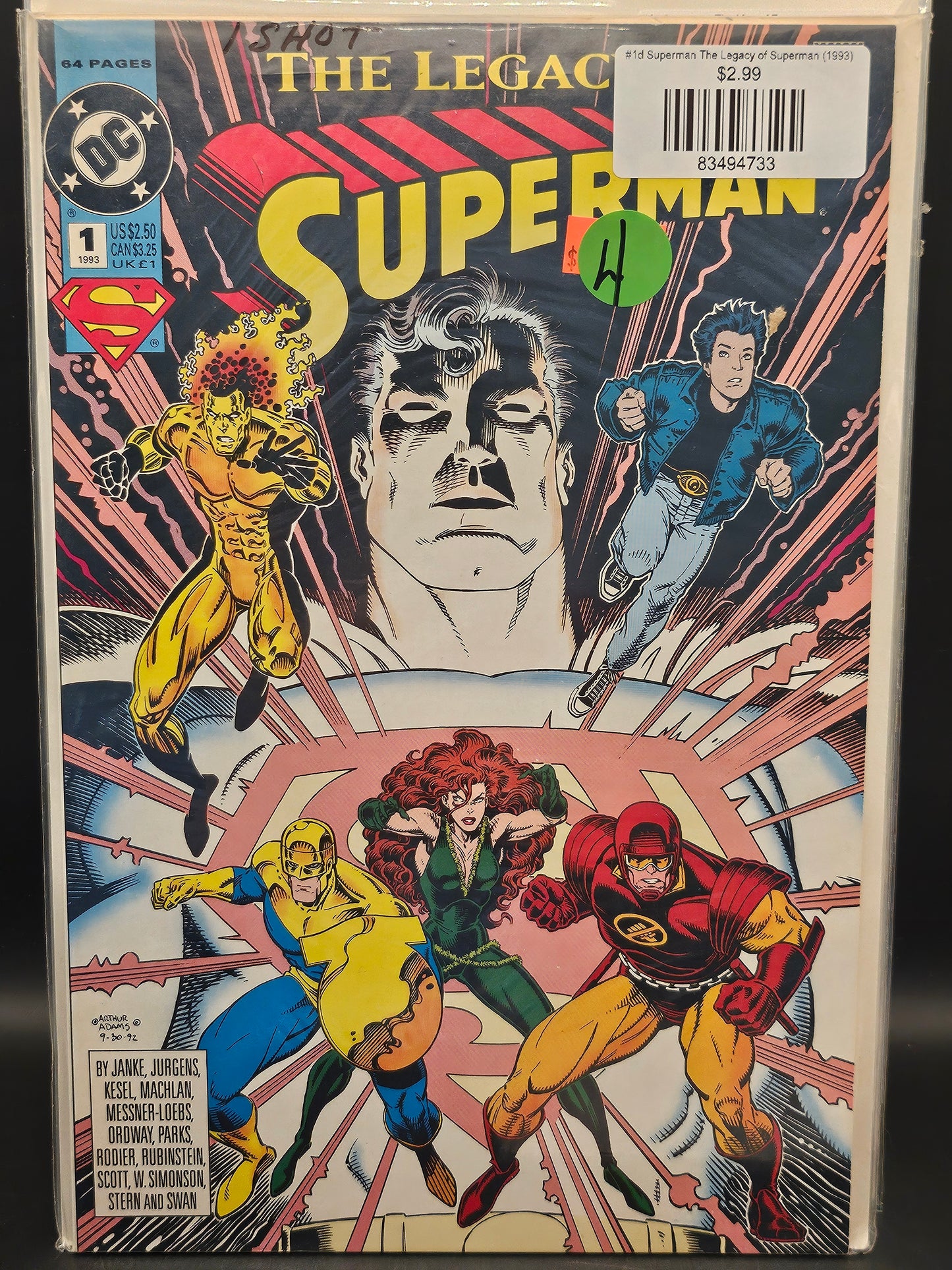 #1d Superman The Legacy of Superman (1993)