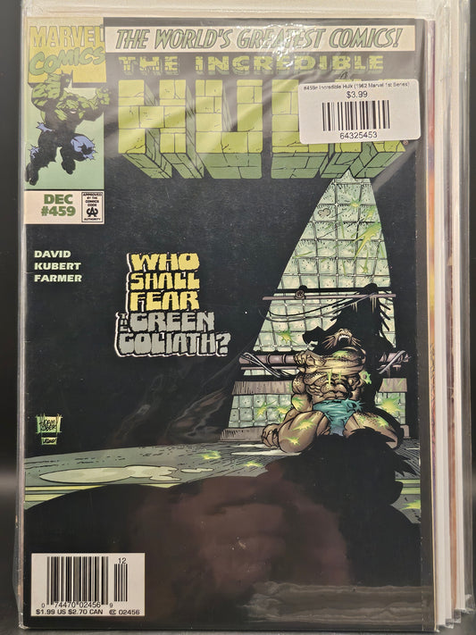 #459n Incredible Hulk (1962 Marvel 1st Series)