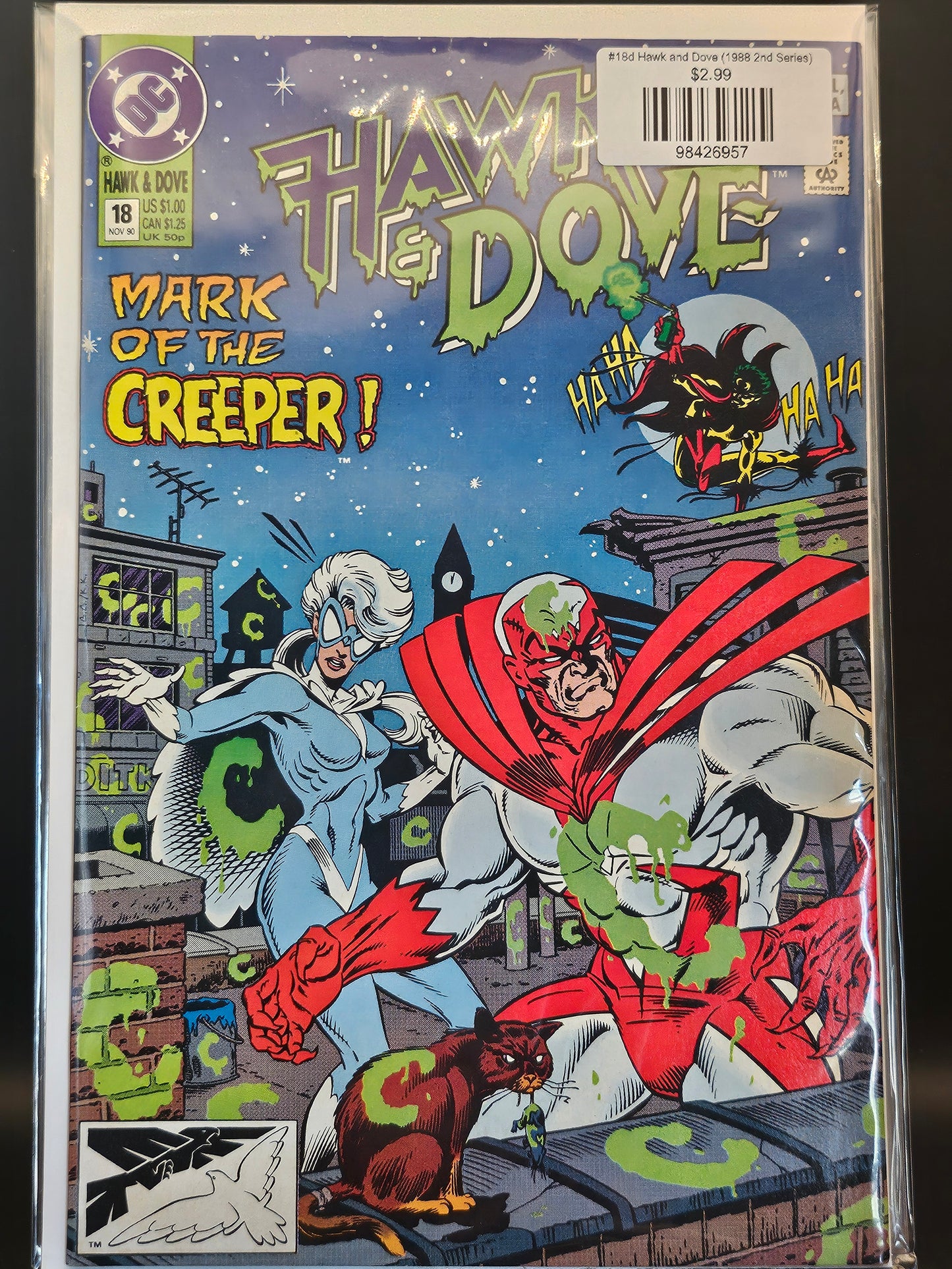 #18d Hawk and Dove (1988 2nd Series)