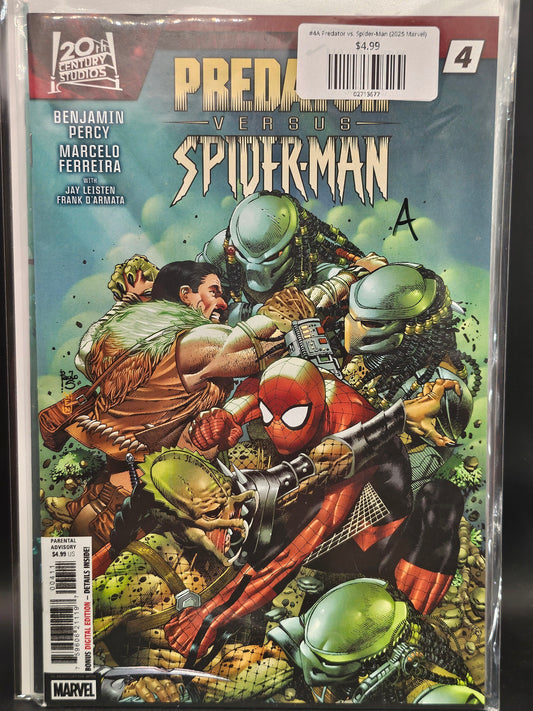 #4A Predator vs. Spider-Man (2025 Marvel)