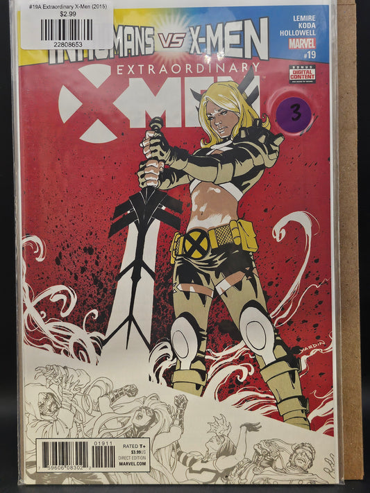 #19A Extraordinary X-Men (2015)