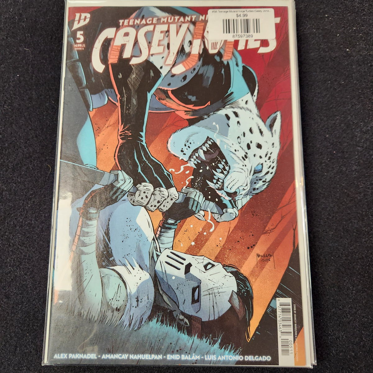 #5A Teenage Mutant Ninja Turtles Casey Jones (2025 IDW)