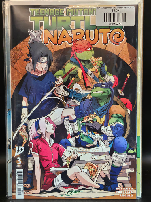 #3A Teenage Mutant Ninja Turtles X Naruto (2024 IDW)