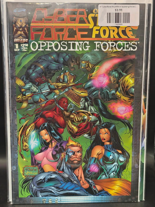 #1 Cyberforce Strykeforce Opposing Forces (1995)