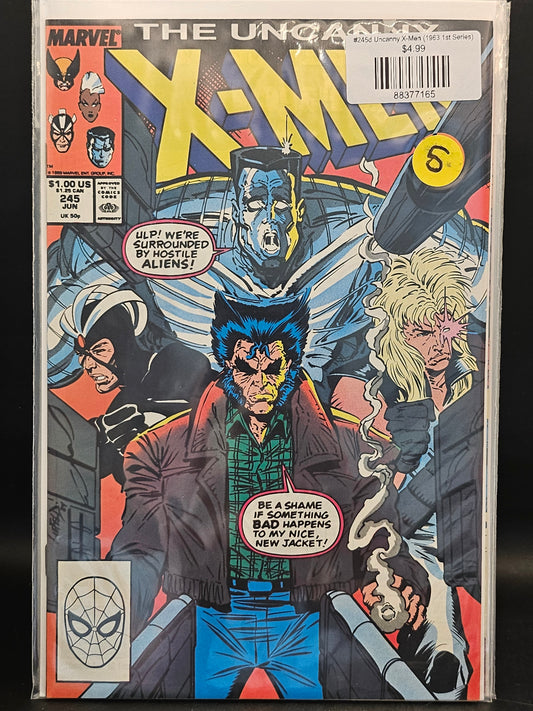 #245d Uncanny X-Men (1963 1st Series)
