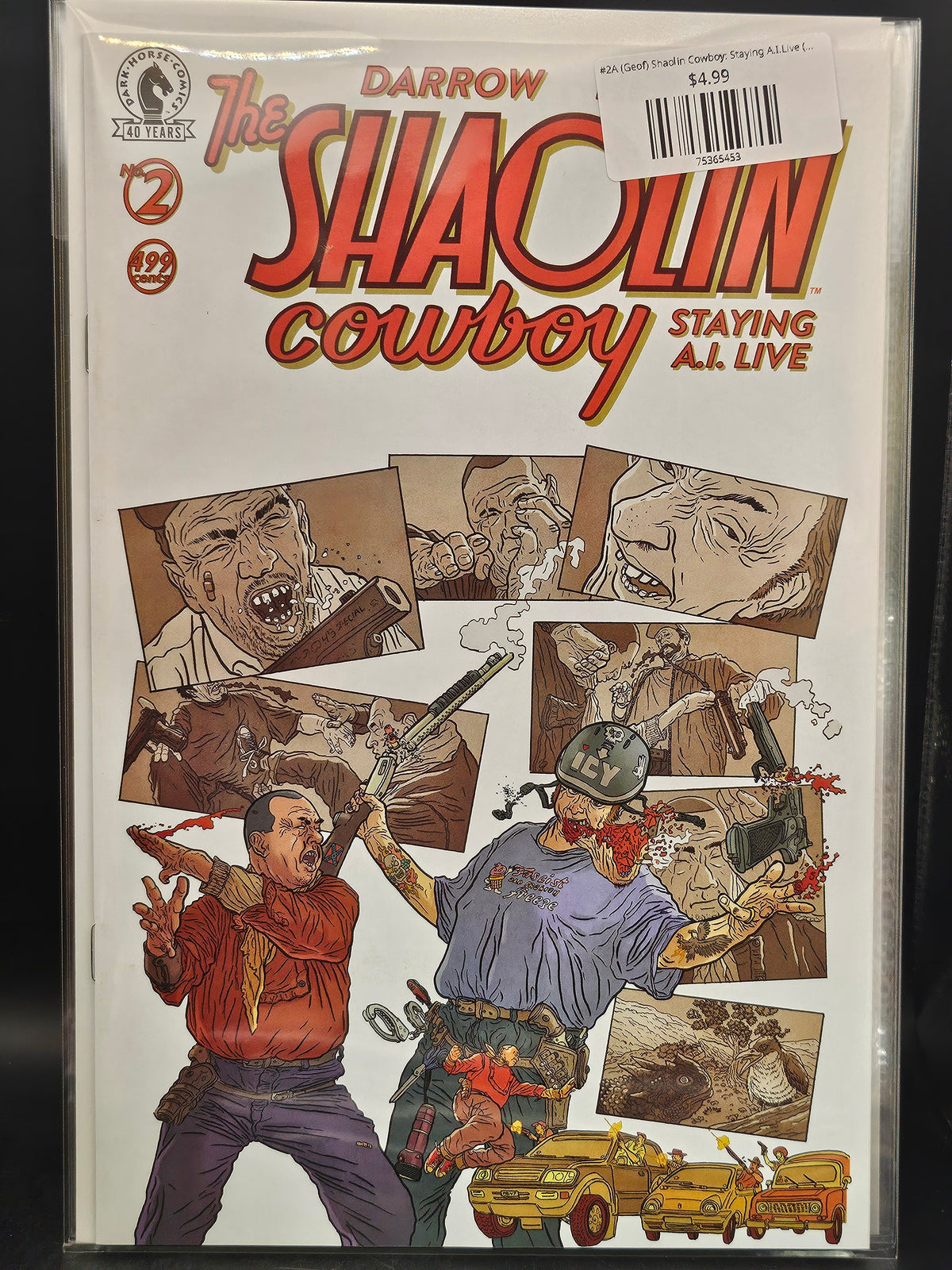 #2A (Geof) Shaolin Cowboy: Staying A.I.Live (Geof Darrow)