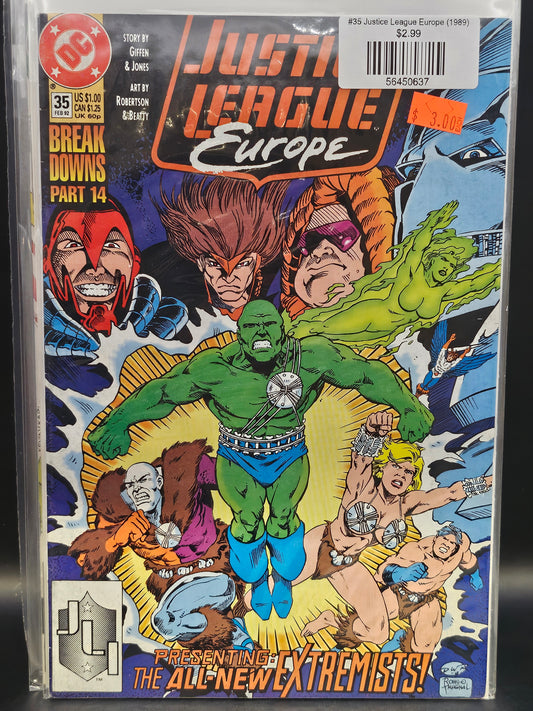 #35 Justice League Europe (1989)