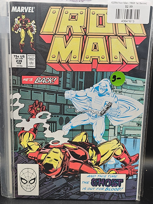 #239d Iron Man (1968 1st Series)