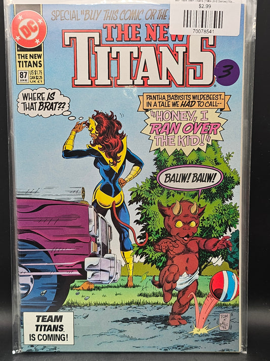 #87 New Teen Titans (1984 2nd Series) New Titans