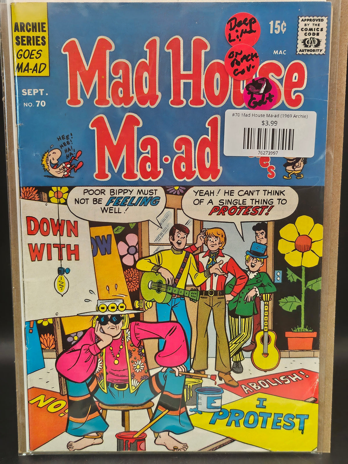 #70 Mad House Ma-ad (1969 Archie)