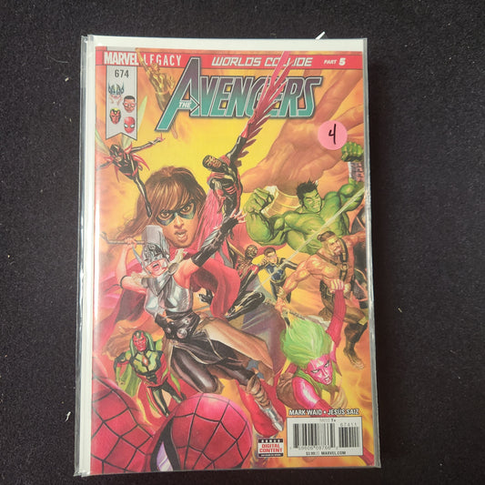 Avengers – Marvel Comics – (2017–2018) – Volume 7 – #674