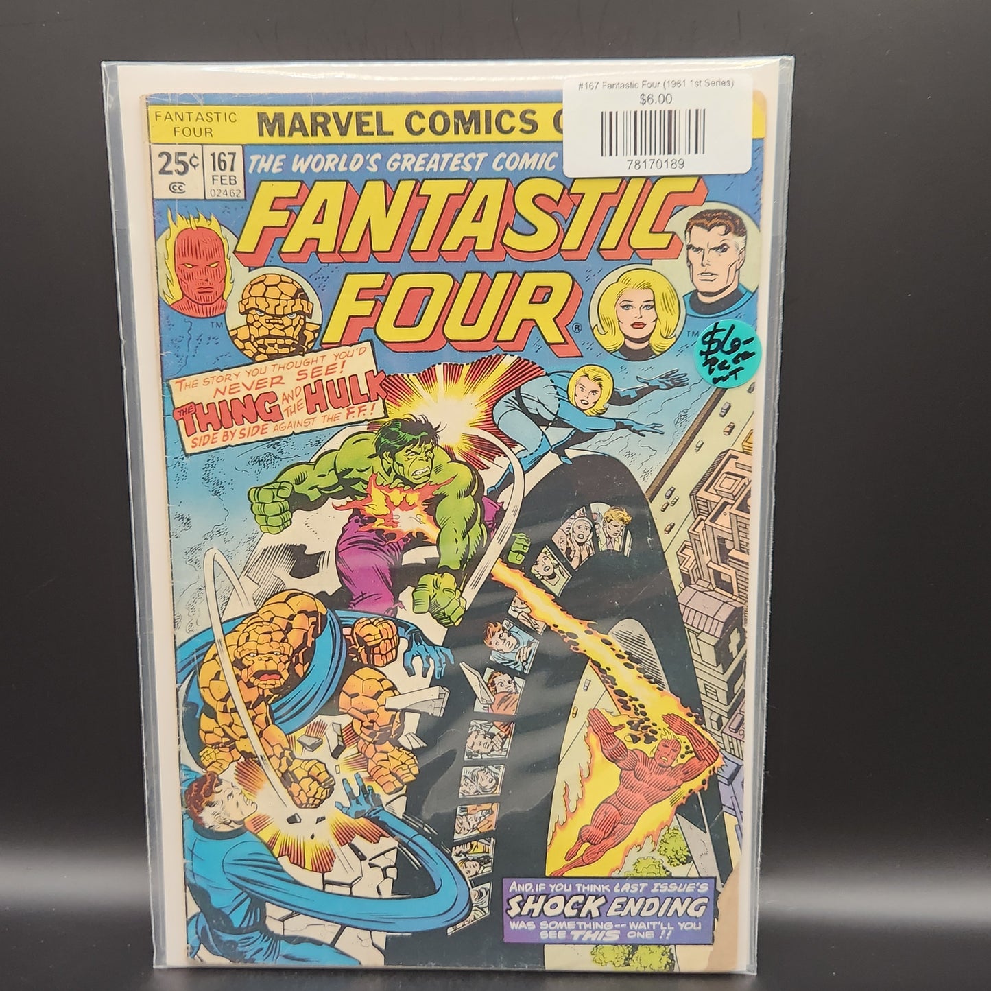 #167 Fantastic Four (1961 1st Series)