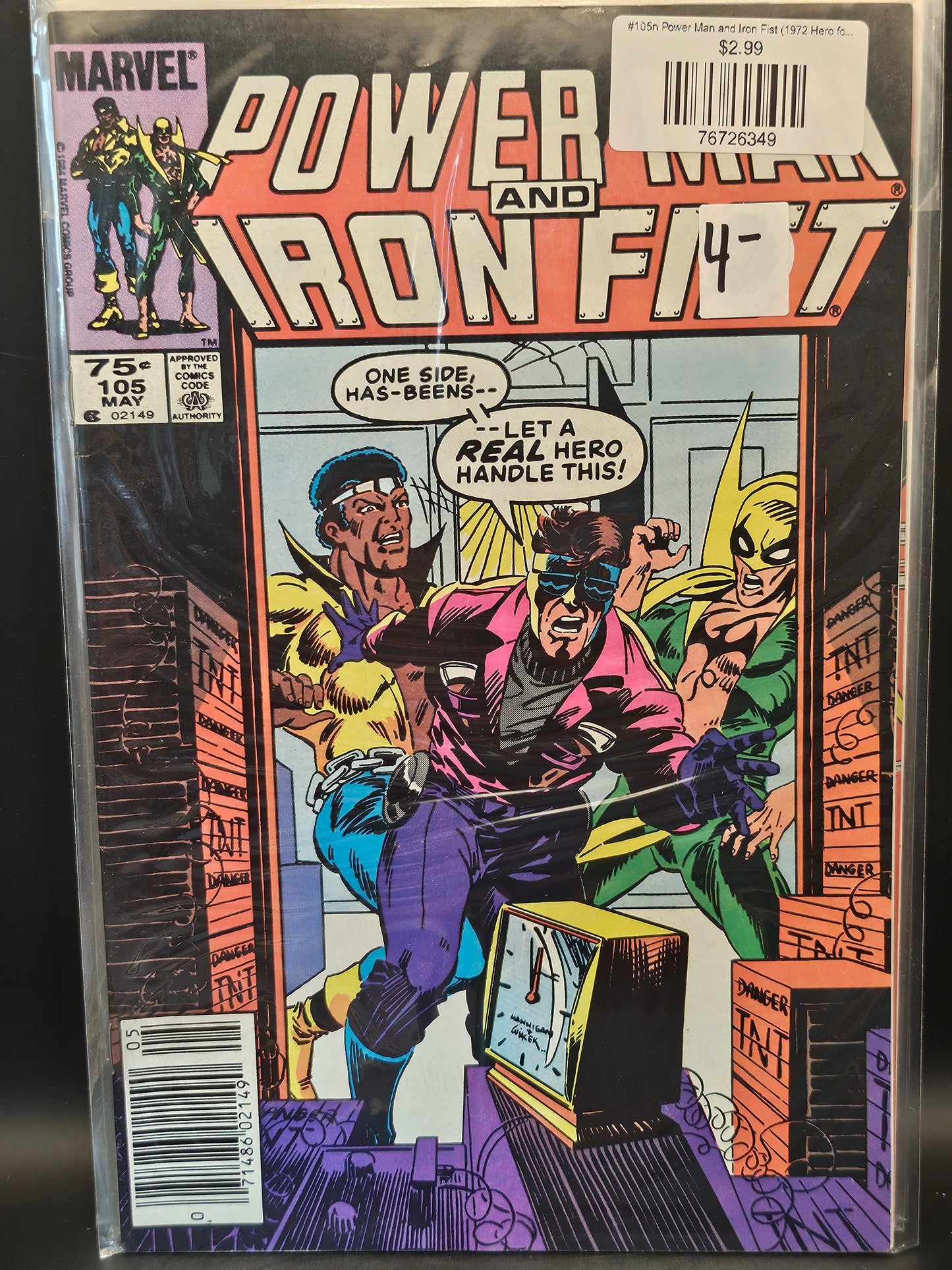 #105n Power Man and Iron Fist (1972 Hero for Hire)