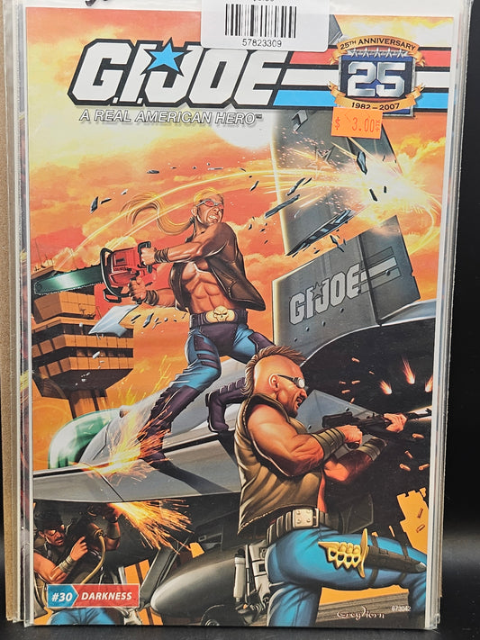 #30 GI Joe 25th Anniversary Action Figure Comic (2007)
