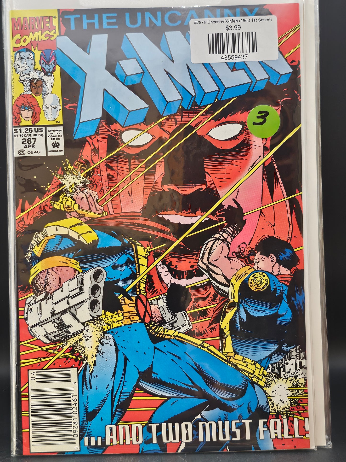 #287n Uncanny X-Men (1963 1st Series)