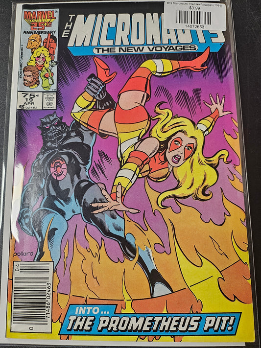 #19 Micronauts The New Voyages (1984)