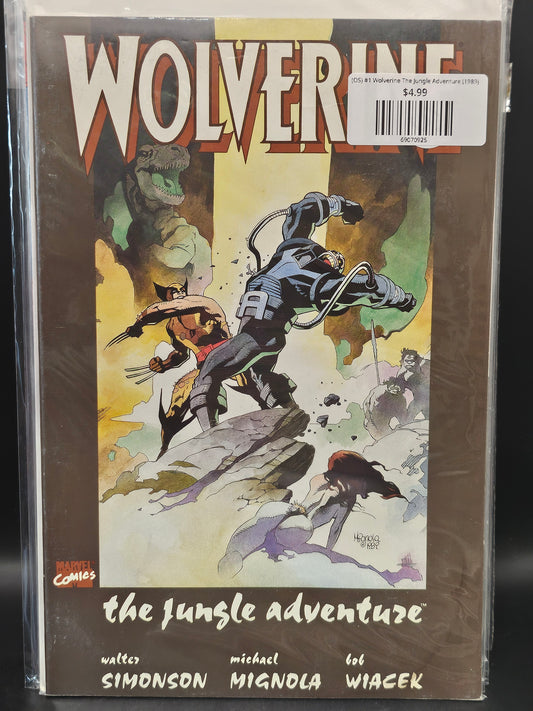 (OS) #1 Wolverine The Jungle Adventure (1989)