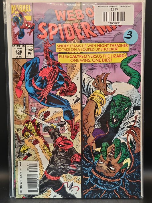 #109d Web of Spider-Man (1985 1st Series)