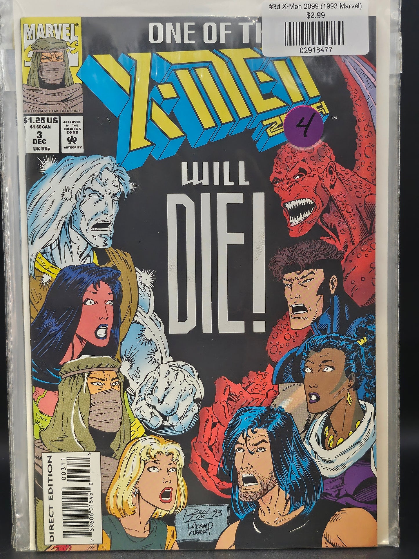 #3d X-Men 2099 (1993 Marvel)