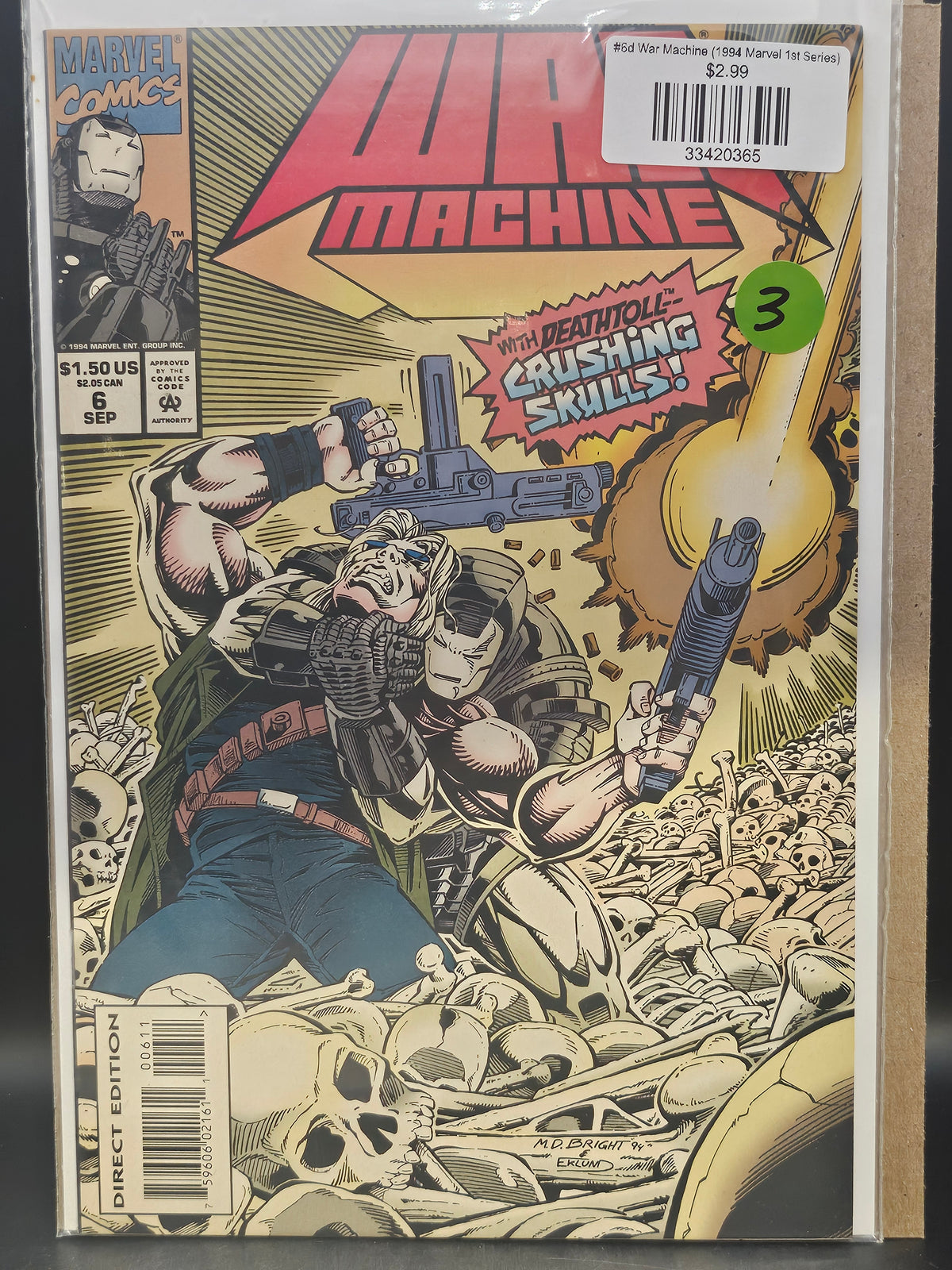 #6d War Machine (1994 Marvel 1st Series)