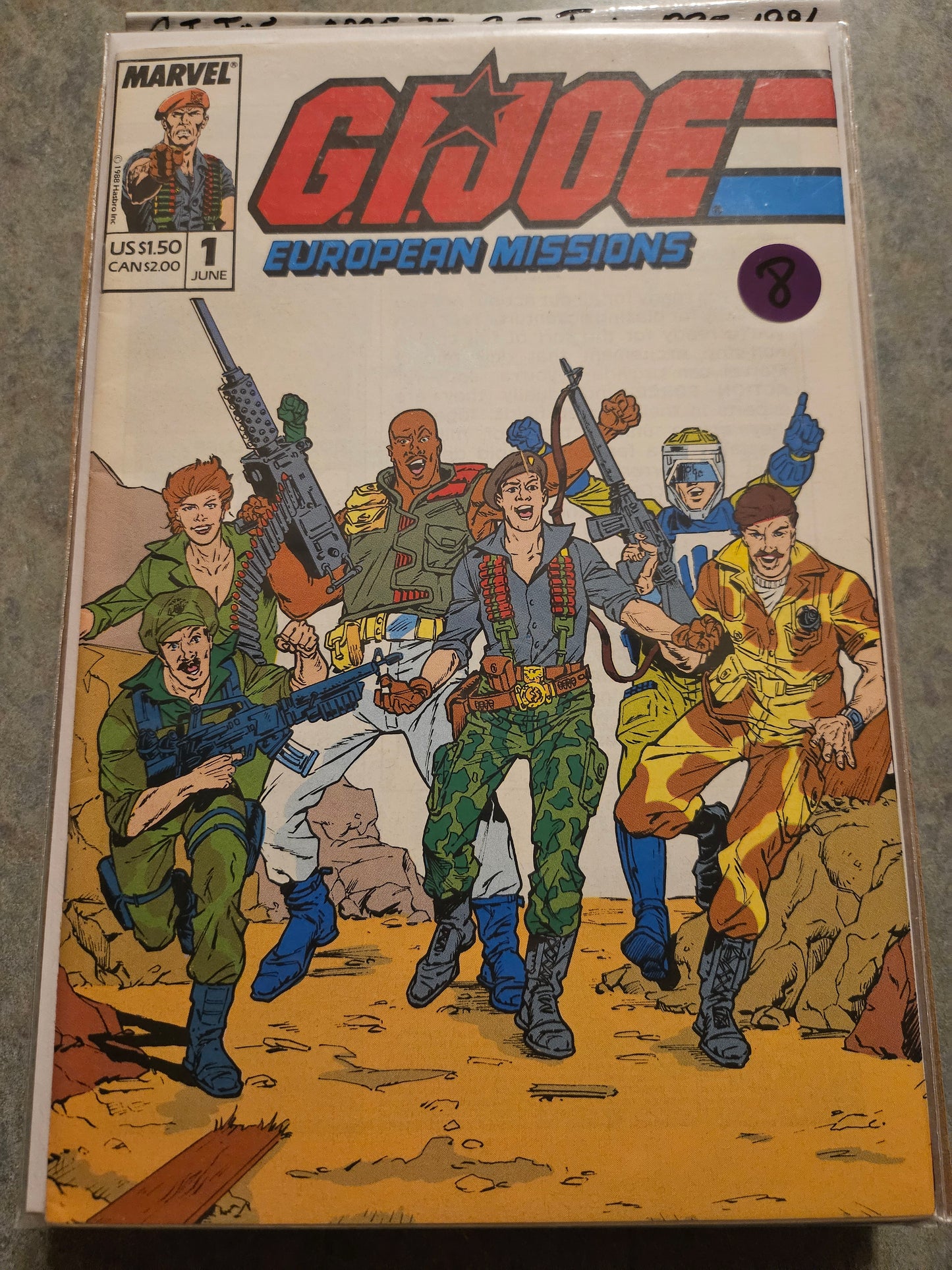 104.100 – #1 - G.I. Joe European Missions -1988–1989