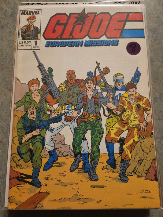 104.100 – #1 - G.I. Joe European Missions -1988–1989