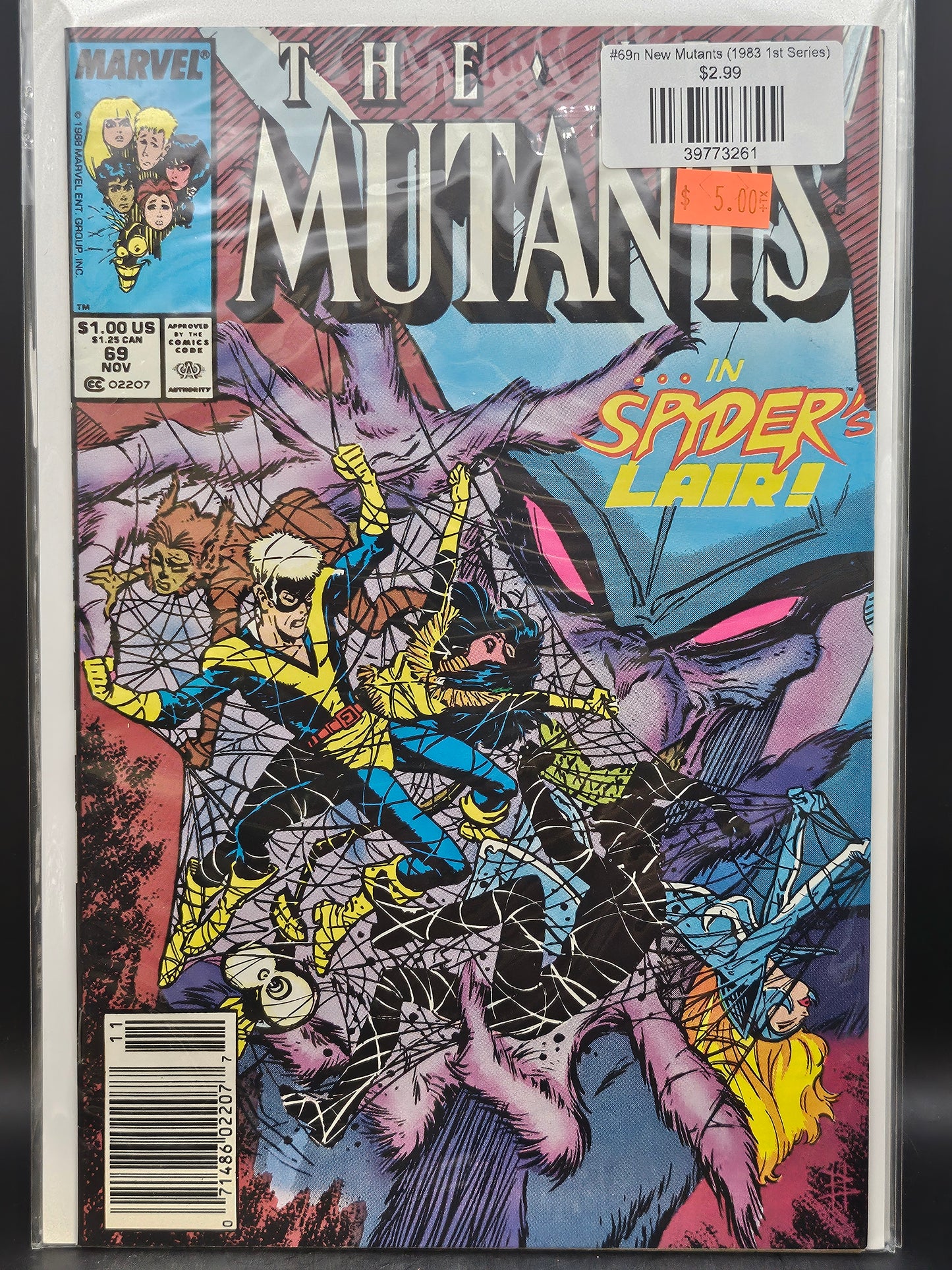 #69n New Mutants (1983 1st Series)
