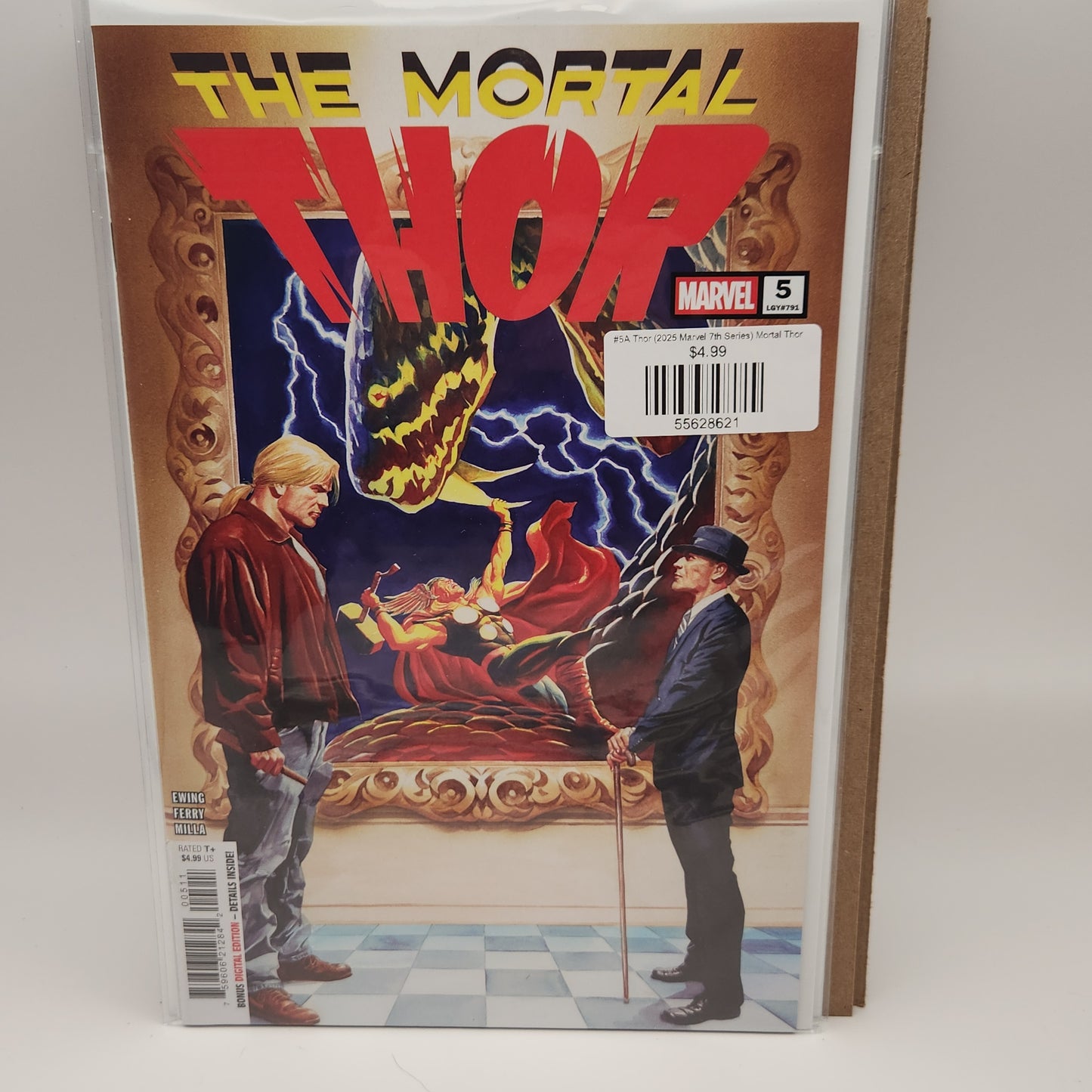 #5A Thor (2025 Marvel 7th Series) Mortal Thor