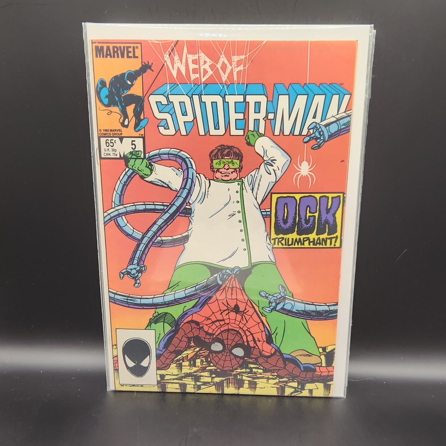 #5D Web of Spider-Man (1985 1st Series)