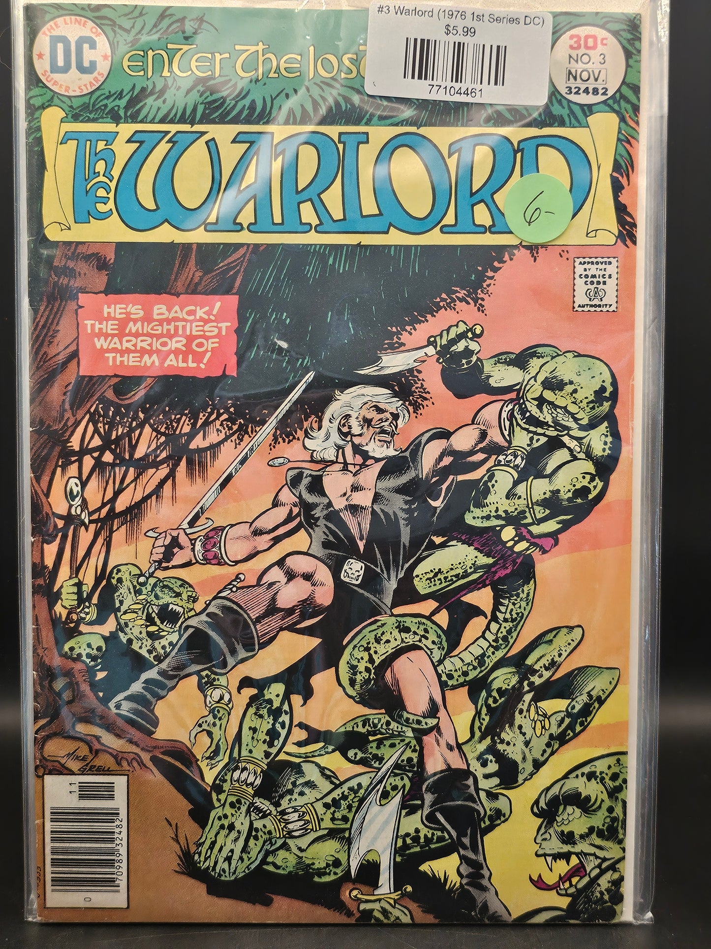 #3 Warlord (1976 1st Series DC)