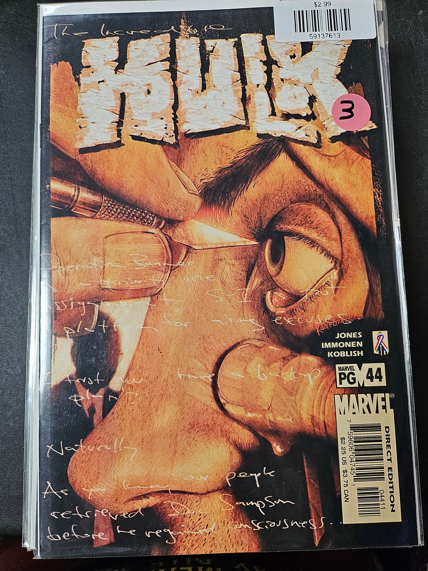 #44 Incredible Hulk (1999 Marvel 2nd Series)