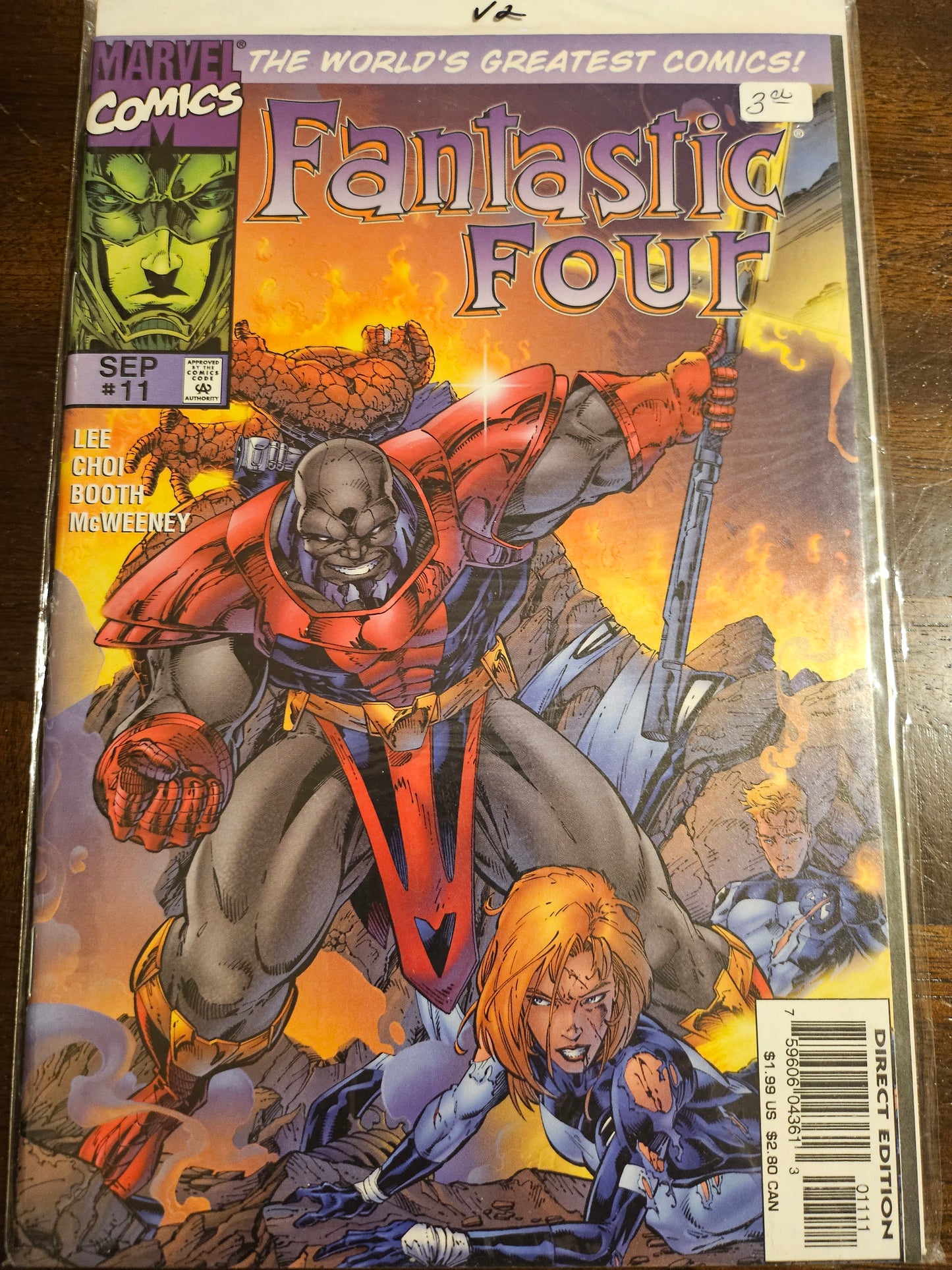 101.8 Fantastic Four – #11 – v2 (1996–1997)