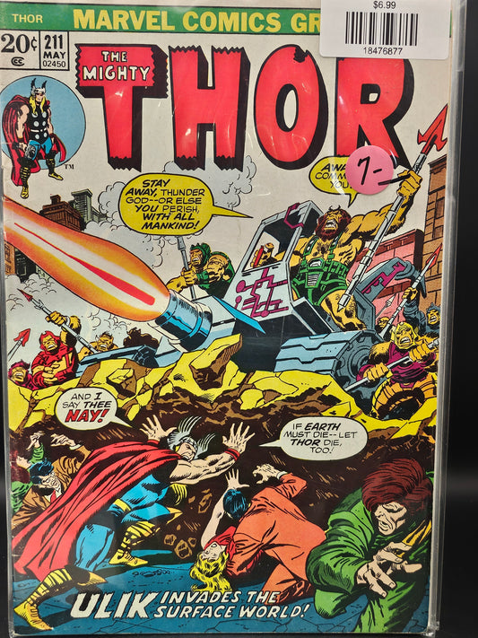 #211 Thor (1962 Marvel 1st Series Journey Into Mystery)
