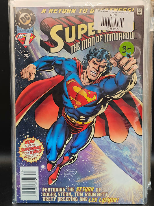 #1 Superman The Man of Tomorrow (1995)