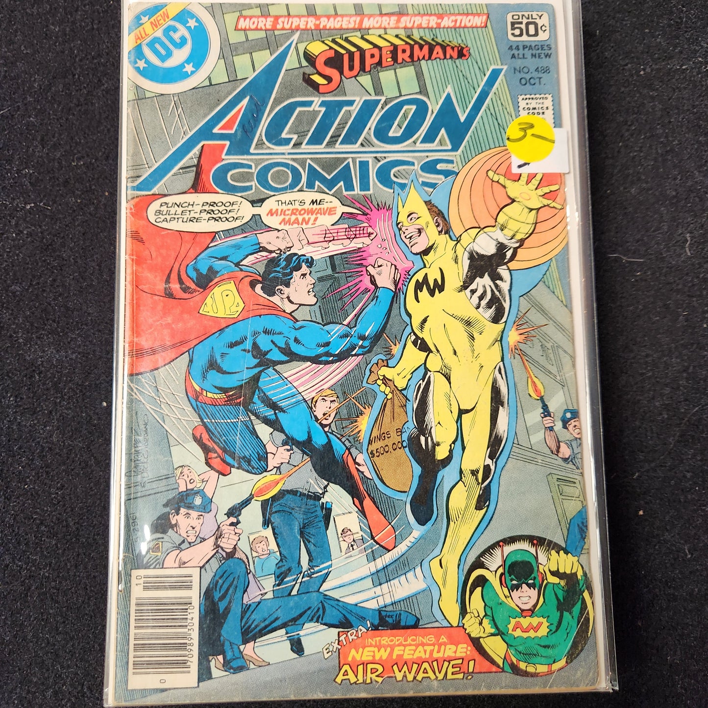 Action Comics #488 - Air Wave (DC 1978)