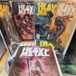 7 Vintage HEAVY METAL The Illustrated Fantasy Magazine  1 1994 & 6 1995